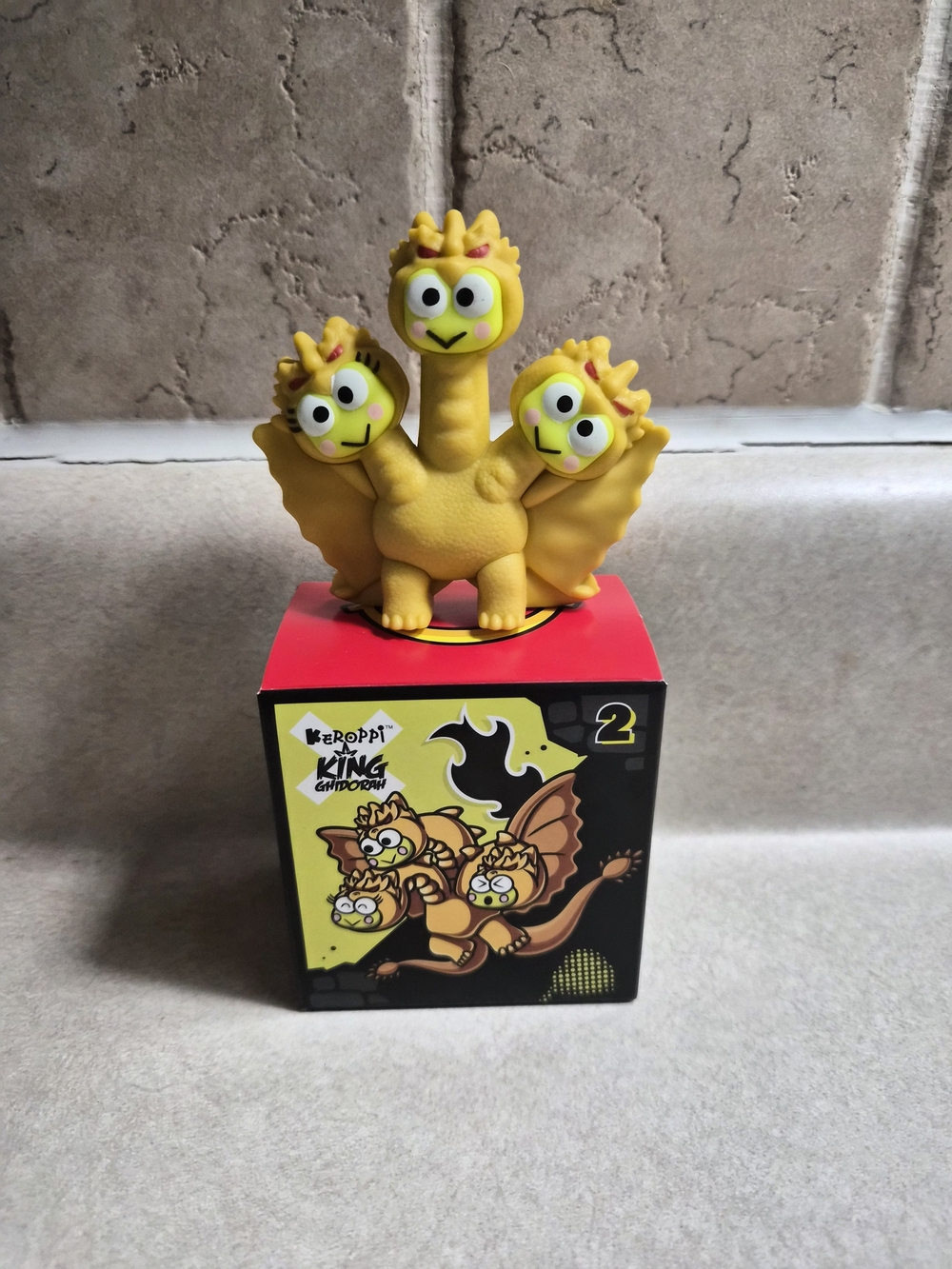 Hello Kitty Godzilla Collab Mcdonalds Toy